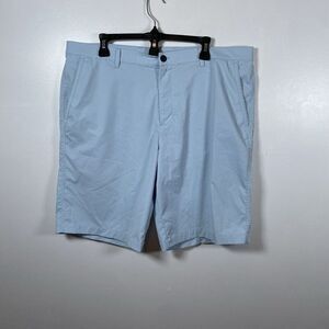Men's Dunning Golf Shorts‎ Pale Blue Gingham Size 38 Check